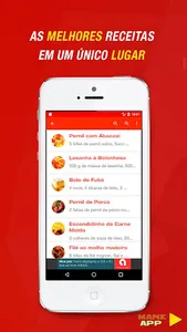 Receitas de Comidas Caseiras screenshot 0