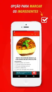 Receitas de Mousse de Maracujá screenshot 1