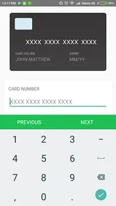 Cardholder screenshot 5