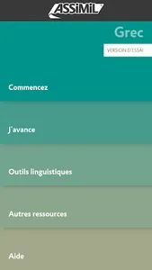 Apprendre Grec Assimil screenshot 0