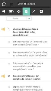Assimil Perf. Espagnol screenshot 6