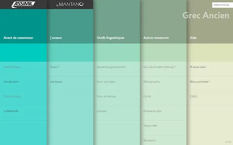 Apprendre Grec Ancien Assimil screenshot 7