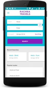 Rachna Travels screenshot 1