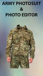 Army Dress Photo Suit 2018 screenshot 0