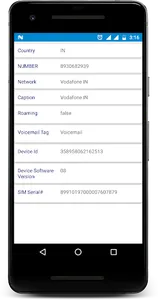 SIM & Phone Details screenshot 2