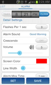 Flash Alarm screenshot 2