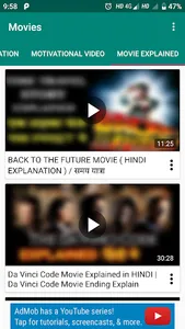 Movies screenshot 2