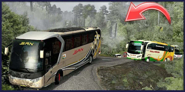 Mod Map extreme Bussid screenshot 1