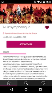 Agenda des orchestres AFO screenshot 2