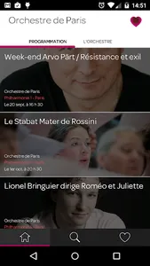 Agenda des orchestres AFO screenshot 3