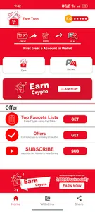 Earn Tron: Earn TRX screenshot 1