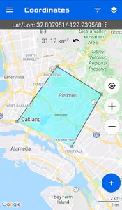 GPS Coordinates Map screenshot 1