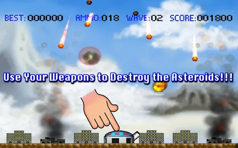 Rockets Defender screenshot 1