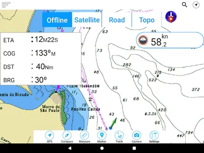 Lake Conroe Offline GPS Charts screenshot 19