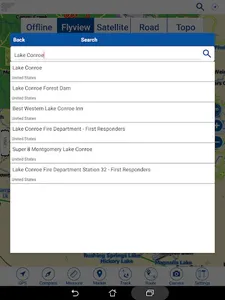 Lake Conroe Offline GPS Charts screenshot 9