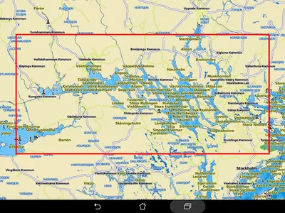 Mälaren sjö Sverige GPS Karta screenshot 16
