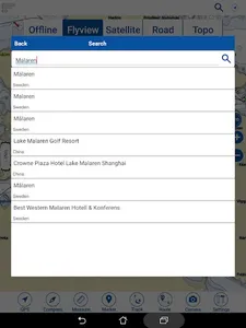 Mälaren sjö Sverige GPS Karta screenshot 7