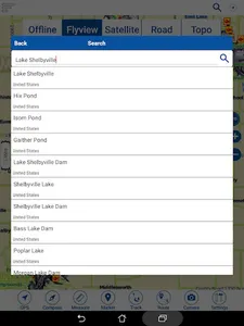 Lake Shelbyville Offline Chart screenshot 9