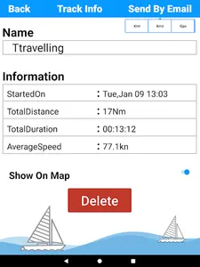 Stora Le sjö Offline GPS Karta screenshot 12