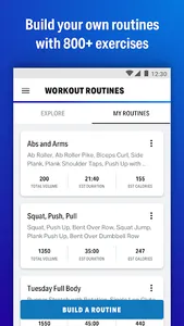 Map My Fitness Workout Trainer screenshot 1