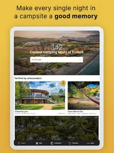 Camperguru: luxe camping spots screenshot 3