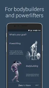 Zero to Hero: The Workout App screenshot 0