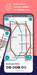 Chicago L Metro Map screenshot 1