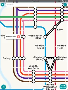 Chicago L Metro Map screenshot 17