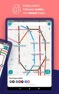 Chicago L Metro Map screenshot 7