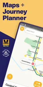 Tyne and Wear Metro Map screenshot 0
