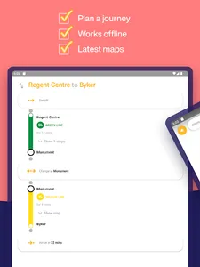 Tyne and Wear Metro Map screenshot 14
