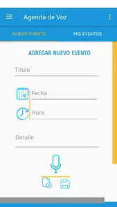 Agenda de Voz screenshot 2