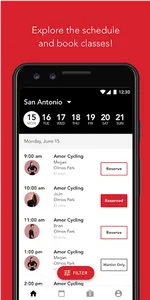 Amor Cycling + Fitness screenshot 2