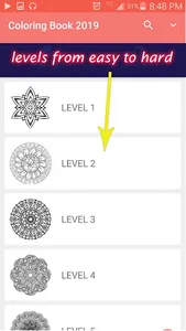 Mandala & Coloring Pages book screenshot 1