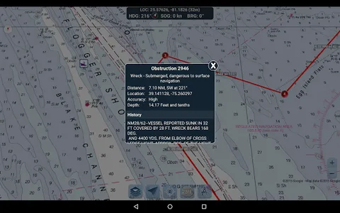 Marine Ways - Nautical Charts screenshot 19