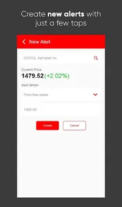 MarketCue Alerts - Live Stock  screenshot 2