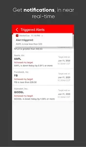 MarketCue Alerts - Live Stock  screenshot 4