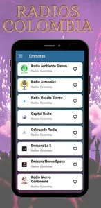 Radios Colombia screenshot 1