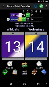 Match Point Scoreboard Pro screenshot 4
