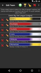 Match Point Scoreboard Pro screenshot 5