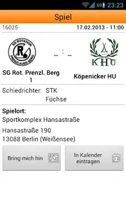 Hockey Results screenshot 1