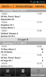 Hockey Results screenshot 3