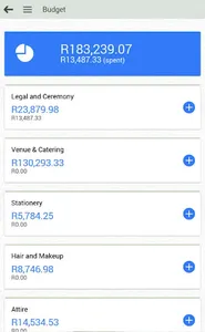 WedPlan screenshot 2