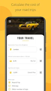 Consumii: Fuel cost calculator screenshot 0