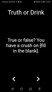 Truth or Drink Drinking Game screenshot 1