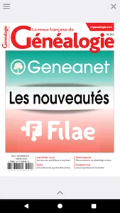 La Revue Française de Généalog screenshot 2