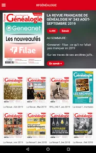 La Revue Française de Généalog screenshot 5