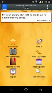 Bible King James Version screenshot 0