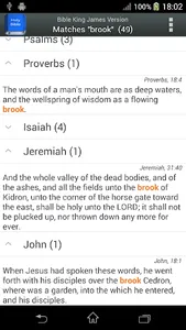 Bible King James Version screenshot 1