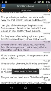 Bible King James Version screenshot 4